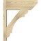 Ekena Millwork Olympic Slat Rough Sawn Outlooker, Douglas Fir, 8"W x 22"D x 26"H OUT08X22X26OLY06RDF - alternate 2